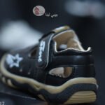 حذاء اطفال لون اسود جزمة اطفالي 2025 مستورده من بيبي لينا Baby Lina shoes B12