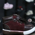 حذاء اطفال بني في نبيتي بوت اطفالي من بيبي لينا 2025 Baby Lina | baby shoes B8