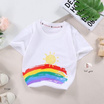 تيشرت اطفالي 2025 جديد وعصري مستورد حصريا بيبي لينا T-shirt Baby Lina T130