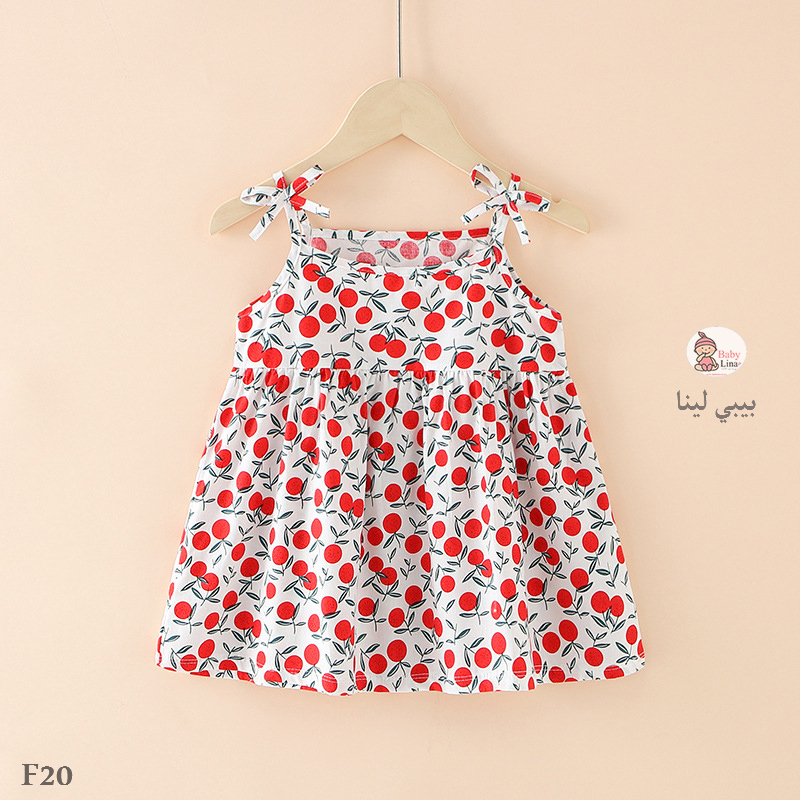 فساتين صيفي اطفالي 2025 من بيبي لينا فساتين بنات Baby Lina shop Girls dress F20