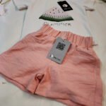 ملابس صيفي بناتي طقم بنات خروج 2025 اطفال صيفي مستورد من قطعتين ملابس اطفال KG55 Baby girls clothes