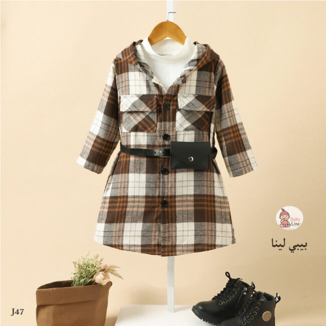 جاكيت اطفال بالطو اطفالي شتوي بنات مستورد 2025 احدث جواكيت اطفالي kids jacket J47