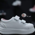 حذاء بنات اطفال ابيض ف روز مستورد احذية اطفال بيبي لينا بناتي 2025 baby shoes B20