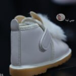 حذاء بنات اطفال لون بيج هاف بوت بناتي مستورد فقط وحصريا من بيبي لينا 2025 baby shoes B16