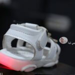 صندل بنات اطفال لون ابيض مستورد صنادل اطفالي بنات من بيبي لينا 2025 baby shoes B11