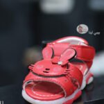 صندل بنات اطفال لون احمر مستورد صنادل اطفالي بنات من بيبي لينا 2025 baby shoes B11