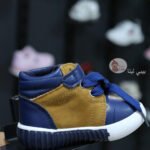 حذاء اطفال اولادي و بناتي مستورد ازرق ف كوفي بوت اطفالي 2025 من بيبي لينا baby shoes B8