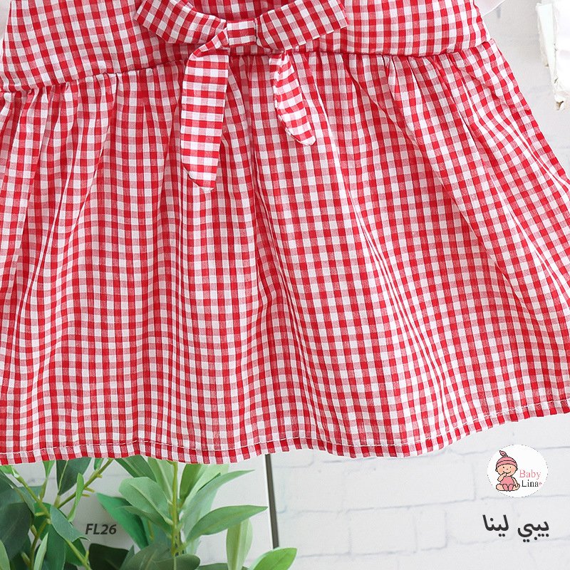 فستان خروج اطفال مستورد 2025 فساتين بناتي مستورده جديده من بيبي لينا Girls dress baby shop FL26