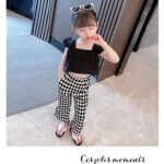 طقم بنات اطفالي بناتي مستورد من بيبي لينا موضة 2025 KG54 Baby girls clothes