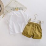 ملابس اطفال ميكي ماوس طقم مستورد من بيبي لينا 2025 k124 baby clothes