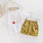 ملابس اطفال ميكي ماوس طقم مستورد من بيبي لينا 2025 k124 baby clothes